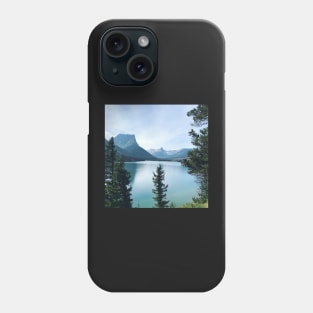 Beautiful Blue Mountains and Lake Phone Case