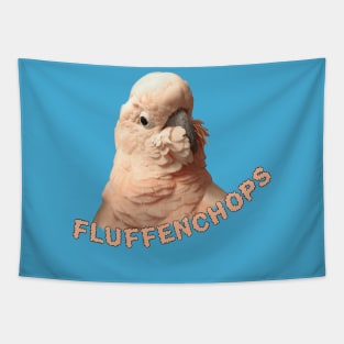 Moluccan Cockatoo Parrot Fluffenchops Tapestry