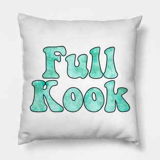 Tie Dye Mint Full Kook Pillow