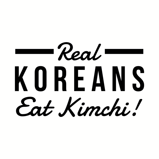 Real Koreans by MessageOnApparel