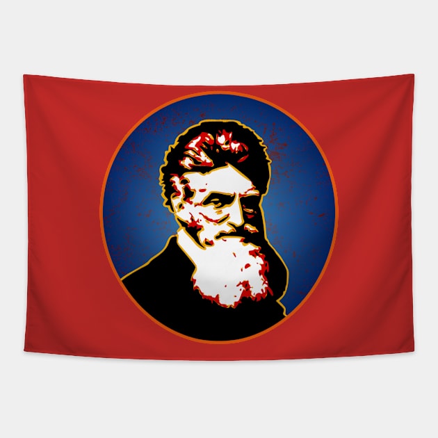 Patron Saint John Brown Tapestry by Nonsense-PW