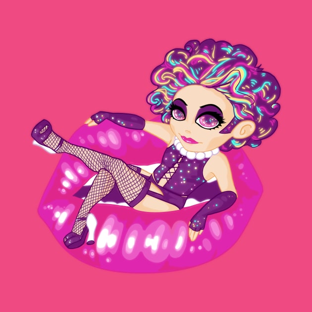 Lisa Frank N. Furter by JenGhoshal