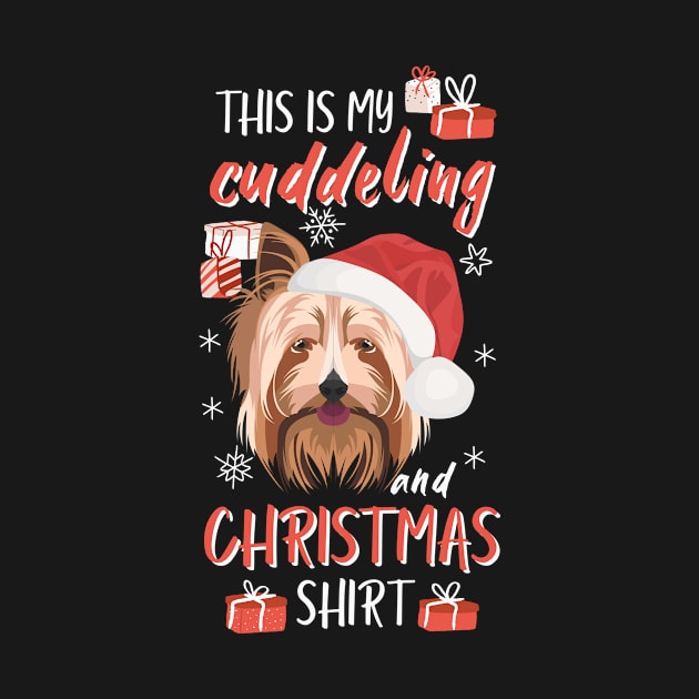 Yorkshire Terrier Christmas by GreenOptix