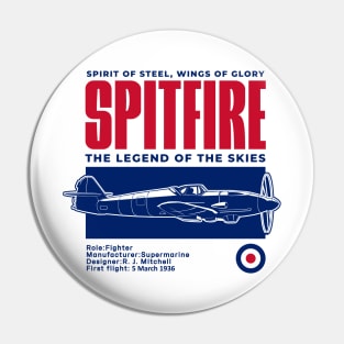 Supermarine Spitfire | WW2 Plane Pin