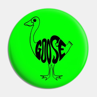 Goose x Phish (Black Ink) Pin