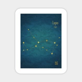 Night Sky Constellations - Lupus Magnet