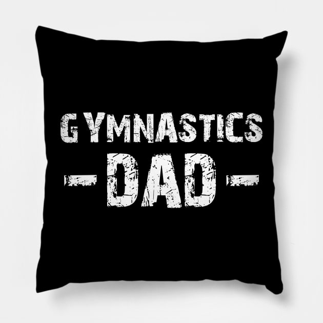 Gymnastics Dad Pillow by KC Happy Shop