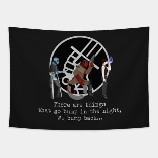 We Bump Back (dark backgrounds) Tapestry