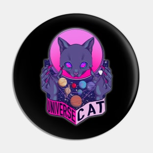 Universe Cat Pin