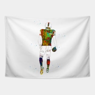 American Football Player Tapestry