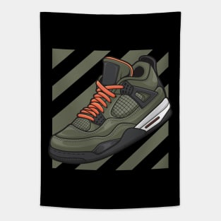 AJ 4 Retro Undefeated Sneaker Tapestry