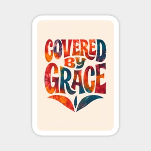Orange Adire, Covered by Grace Magnet