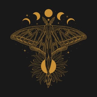 Spanish Luna Moth - Graellsia isabellae T-Shirt