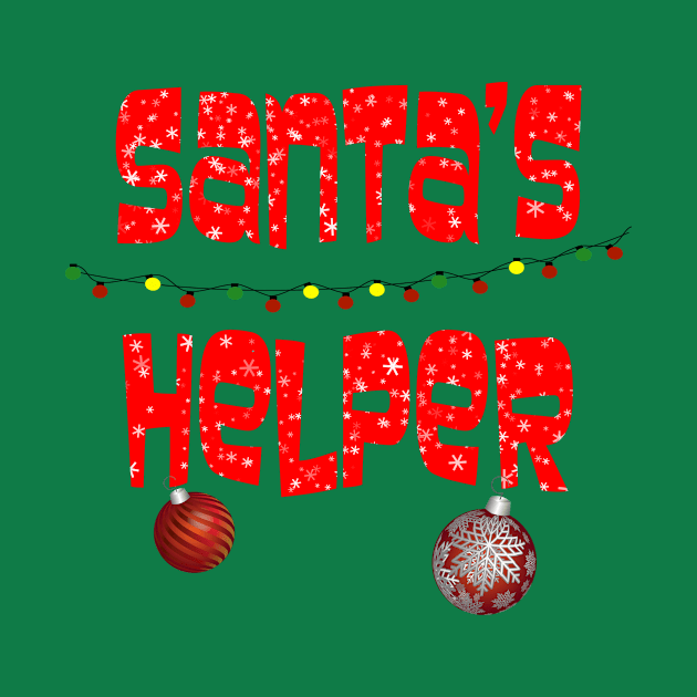 Santa's Helper for Christmas holiday by artsytee