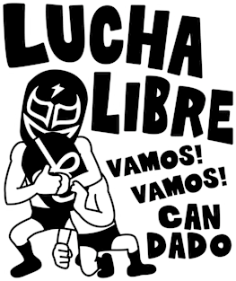 LUCHA LIBRE#72mono Magnet