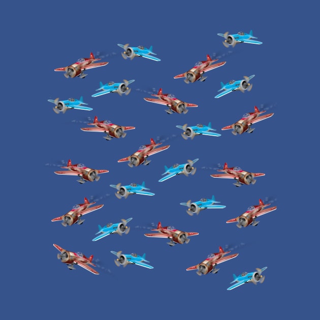 Retro Planes by nickemporium1