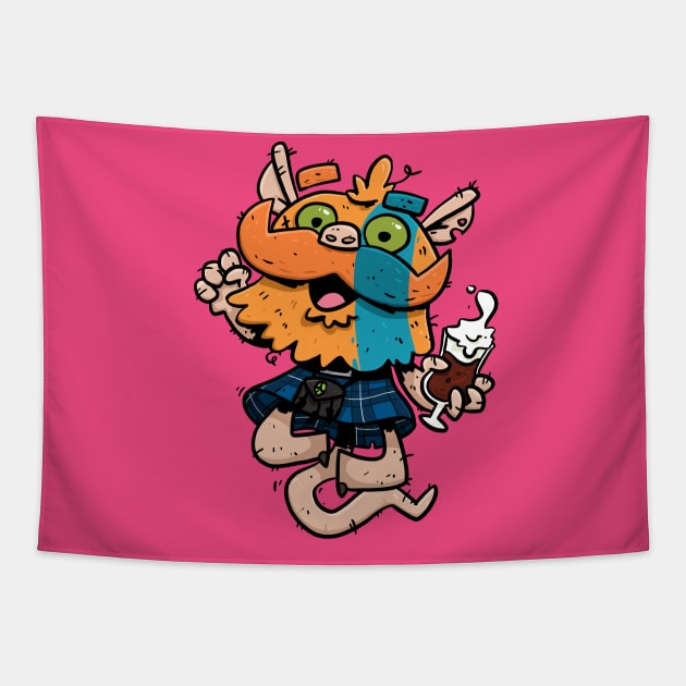 Scotch Ale Monster 2021 Tapestry by striffle