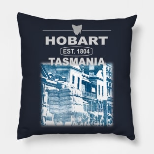 Hobart, Tasmania, Established 1804 Pillow