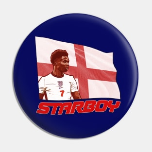 Euros Heroes - Bukayo Saka - STARBOY Pin