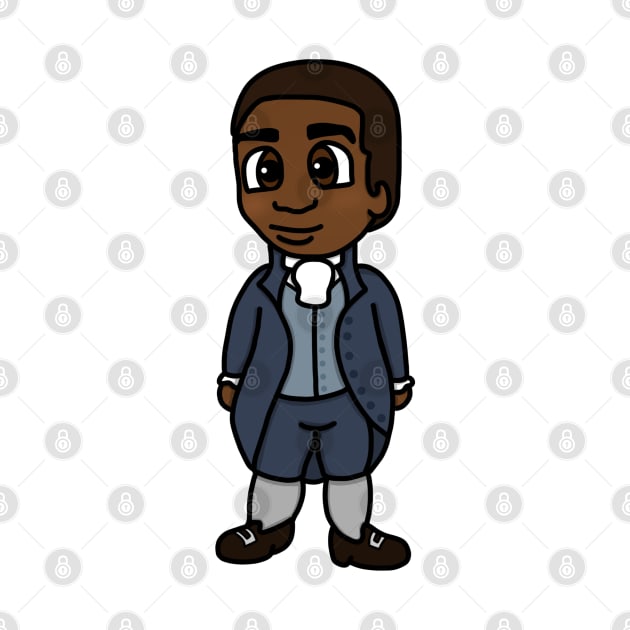 Chibi Crispus Attucks (Large Print) by Aeriskate