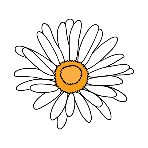 Daisy Garden Flower by murialbezanson