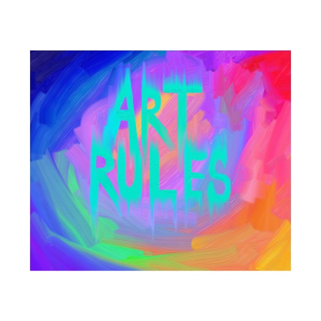 Art Rules Quote by Art by Deborah Camp