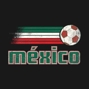 Mexico Soccer Retro Vintage T-Shirt