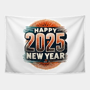 Happy New Year 2025 Tapestry