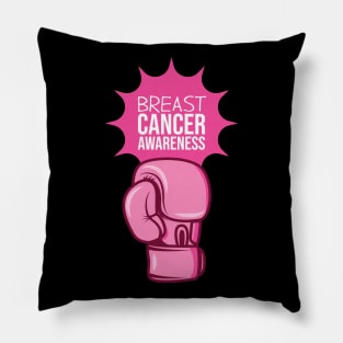 Breast Cancer Awareness Boxing Glove Pillow