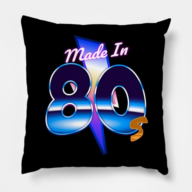 Made in 80s, here Pillow by moslemme.id