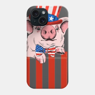 Pig Pocket OinkMerica. Phone Case