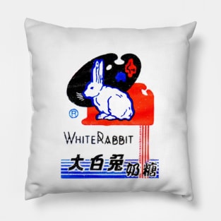 White Rabbit Pillow