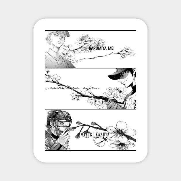 Ace of Diamond Magnet by --