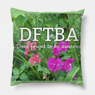 DFTBA flowers Pillow