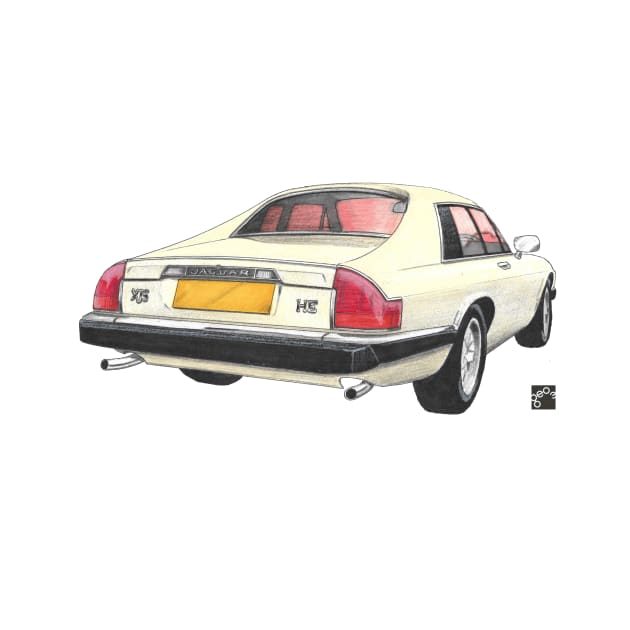 Geo3 Doodles XJS Doodle by Geo3doodles