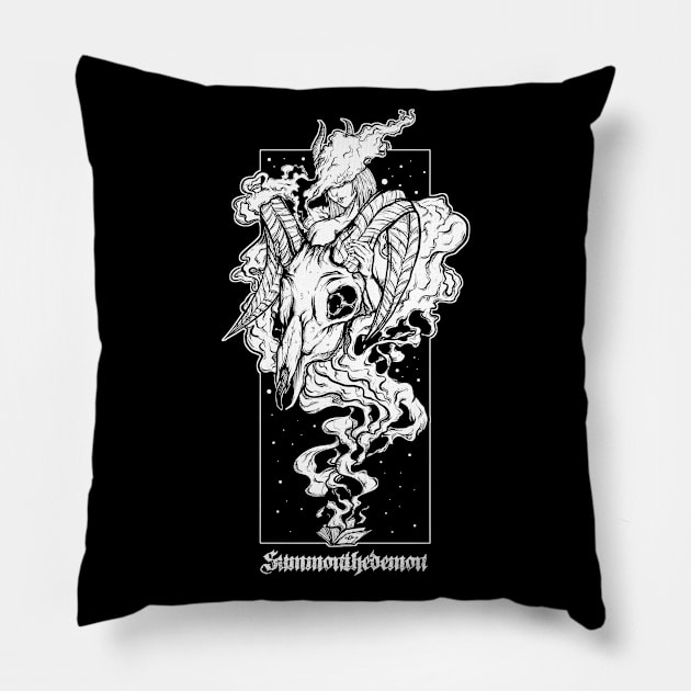 Summon The Demon Pillow by MAGE