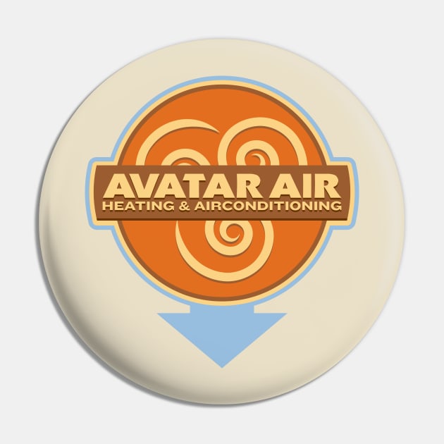 Avatar Air Heating and Air Conditioning Pin by SomeGuero