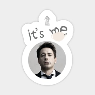 It's Me, Robert Downey Jr behind the mask Magnet