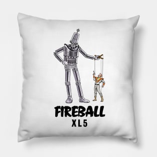 Robert the Robot from 'Fireball XL5' Pillow