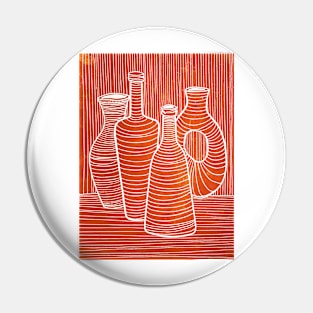 VASES 01: Terracotta Edition Pin