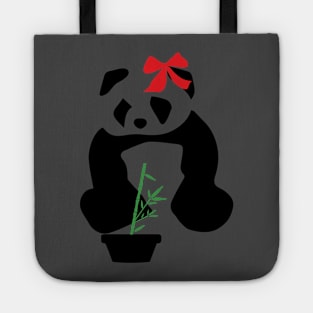 Disappointed Panda Tote