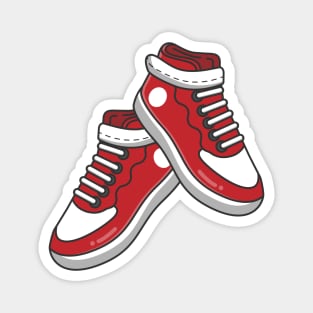 CASUAL RED SHOES Magnet