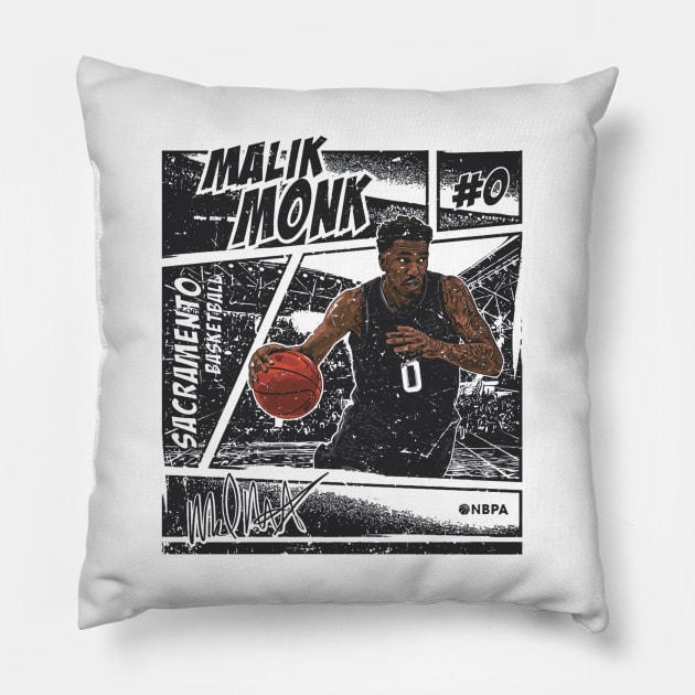 Malik Monk Sacramento Comic Pillow by ClarityMacaws