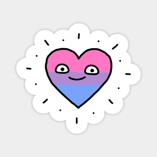 Bi Heart Magnet