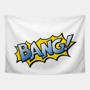 BANG! COMIC TSHIRT - GAMER CARTOON Tapestry