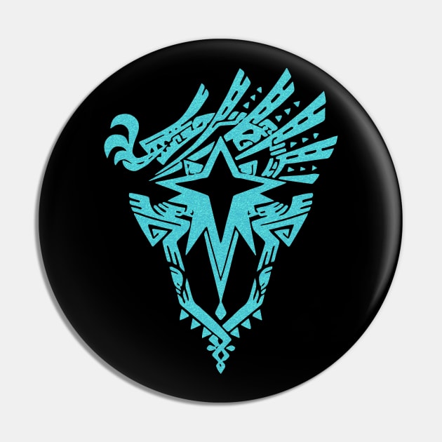 Monster Hunter World Iceborne Emblem Pin by Civron