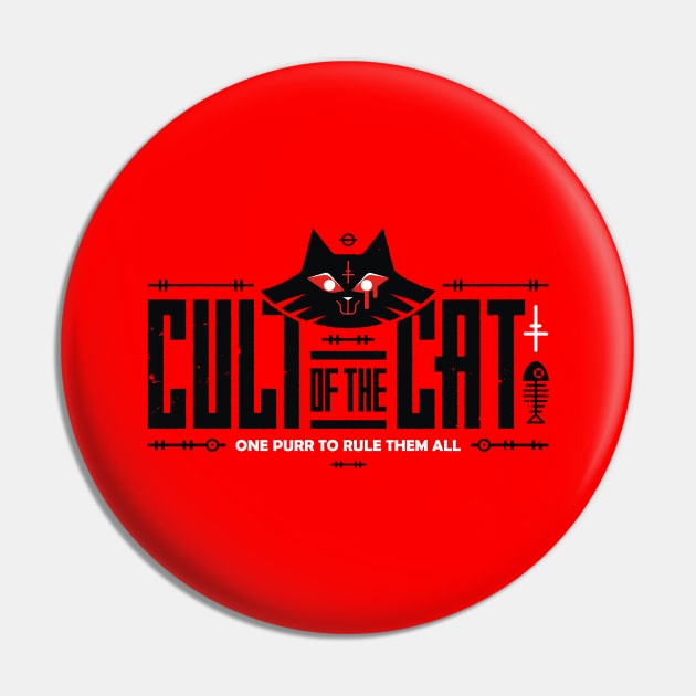 Cult of the Cat Pin by BadBox