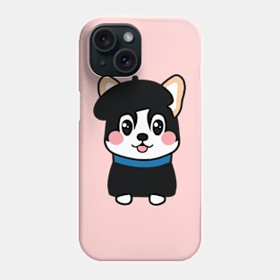 Cute corgi puppy kawaii art Phone Case