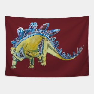 Stegosaurus Geode Tapestry