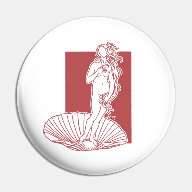 The Birth of Venus Pin by Museum of Mysteries